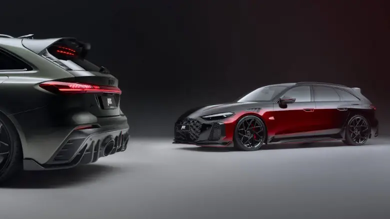 Две версии ABT RS5-R в уникальных расцветках кузова с пакетом карбонового обвеса.